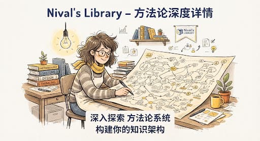 人物在书桌旁绘制复杂系统图的手绘课程封面